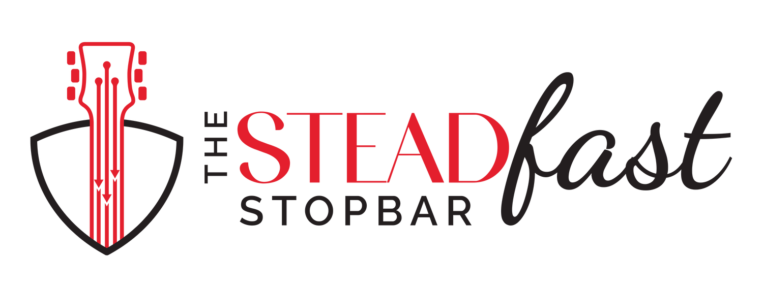 The Steadfast Stopbar.  The best upgrade for your guitar.  Tuning is Steadier, Restringing is Faster...Steadfast!