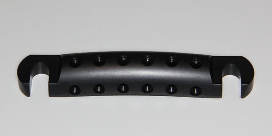 Black Anodized Aluminum Stopbar CNC Gibson Epiphone guitar