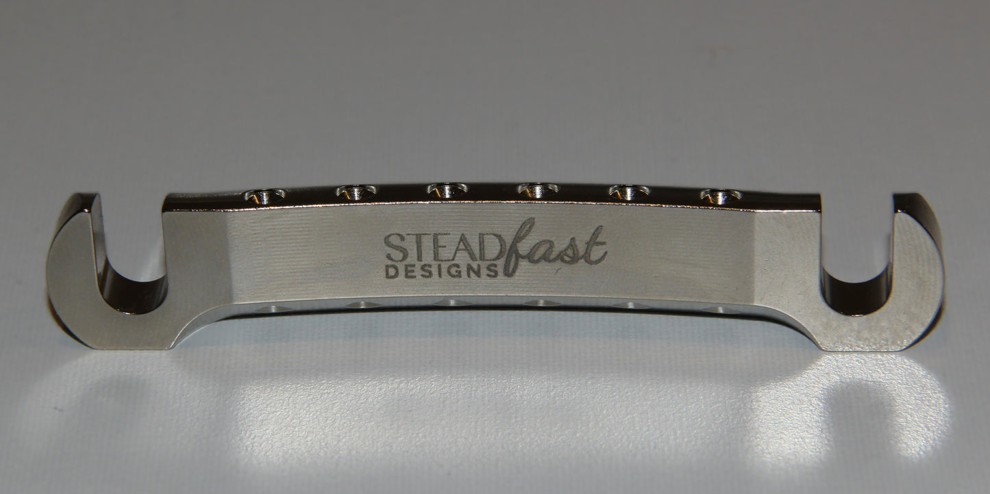 CNC Aluminum Stopbar for Gibson Epiphone guitar Nickle bottom