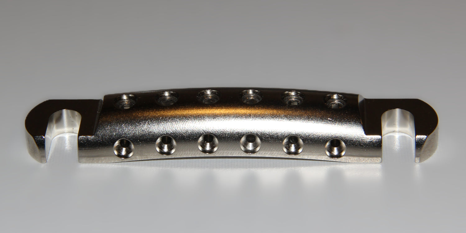 CNC Aluminum Stopbar for Gibson Epiphone guitar Nickle