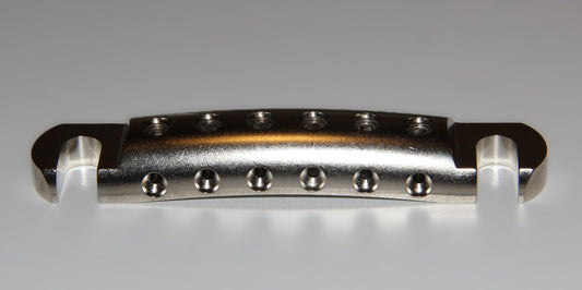 CNC Aluminum Stopbar for Gibson Epiphone guitar Nickle