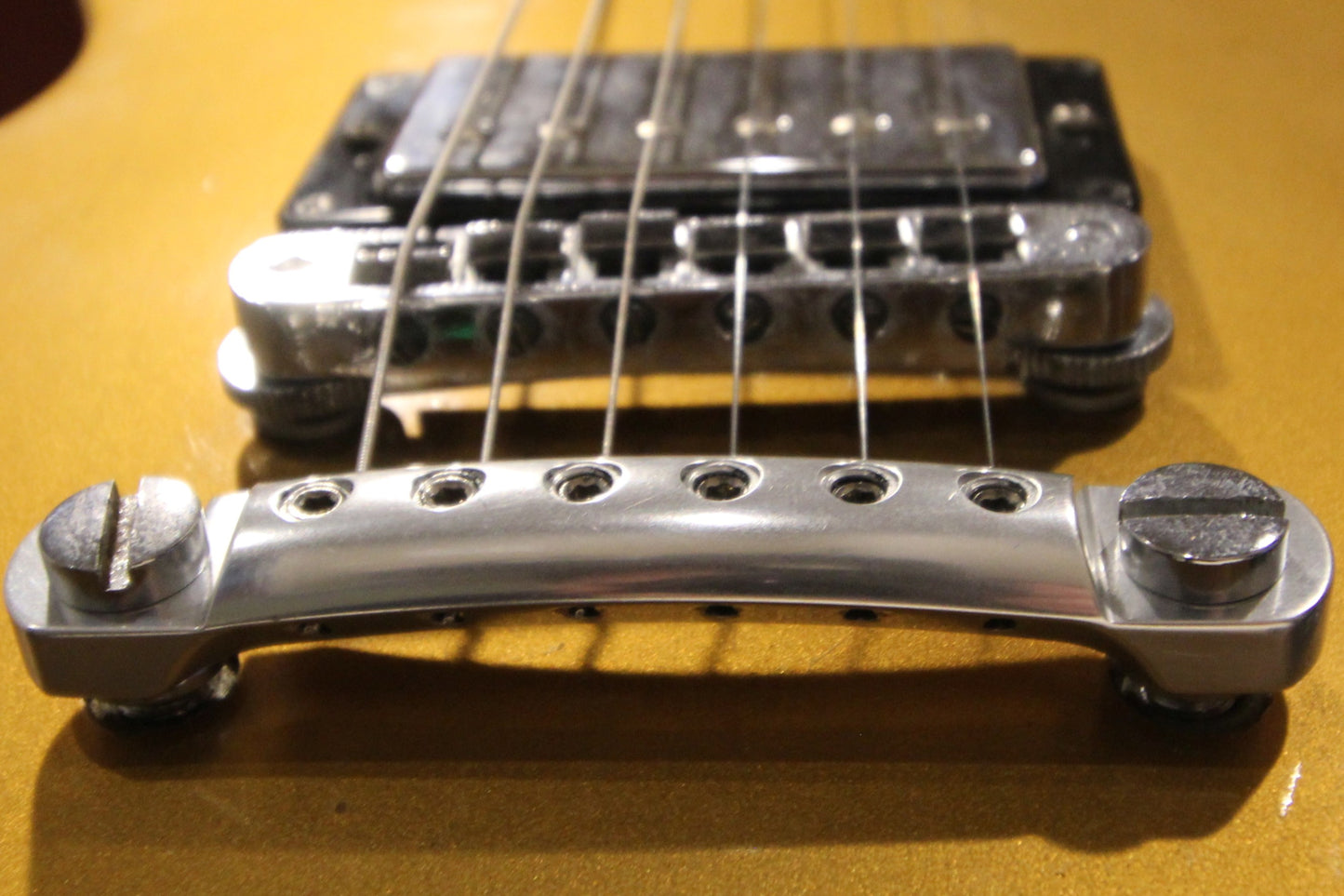 Polished and Silver Anodized CNC Lightweight Aluminum string locking Stopbar tailpiece for Gibson Epiphone guitar