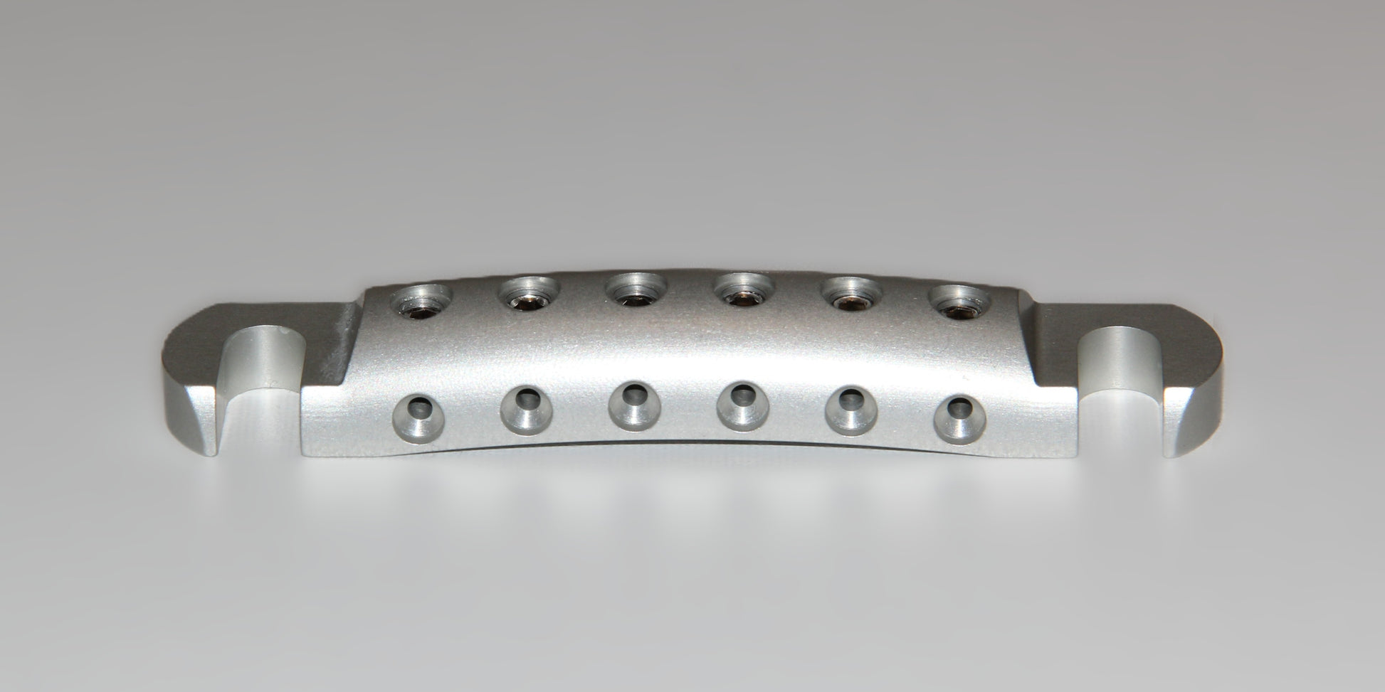 Silver Anodized CNC Aluminum Stopbar for Gibson Epiphone guitar