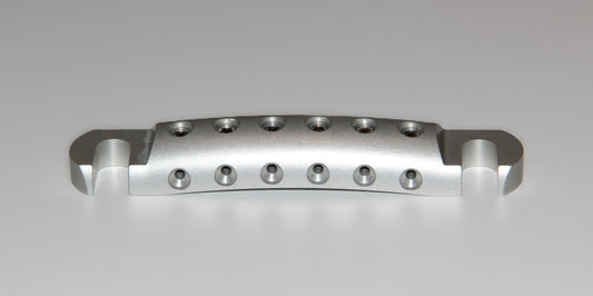 Silver Anodized CNC Aluminum Stopbar for Gibson Epiphone guitar